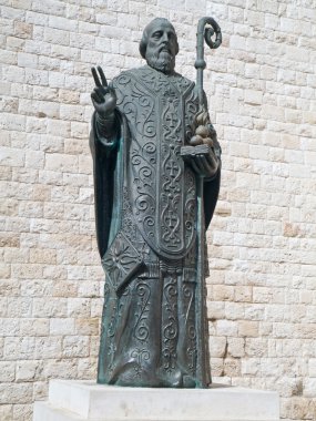 St. nicholas heykeli. bari. Apulia.