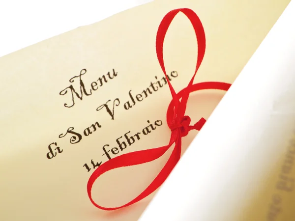 stock image Valentine's day parchment.