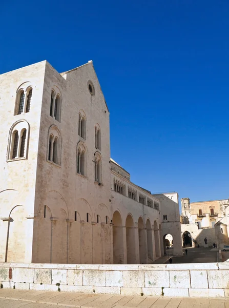 St.Nicholas basiliek. Bari. Apulië. — Stockfoto