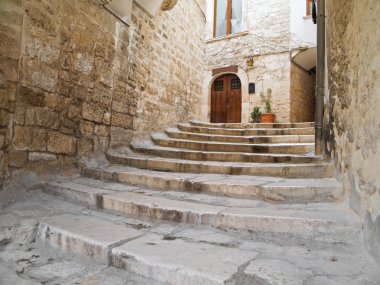 Giovinazzo Oldtown arch. Apulia.