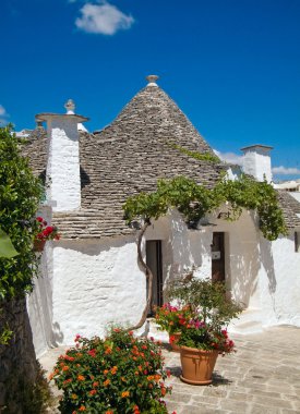 Trulli of Alberobello. clipart