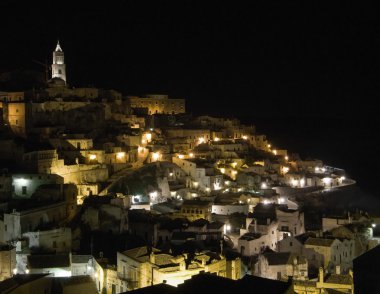 gece Sassi matera of. Basilicata.