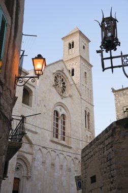 giovinazzo katedral manzarası. Apulia.