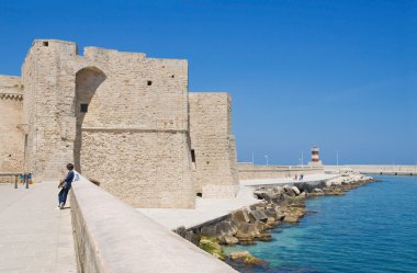 Carlo V Castle. Monopoli. Apulia. clipart