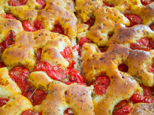 stock image Bread dough Focaccia. Italian Food.