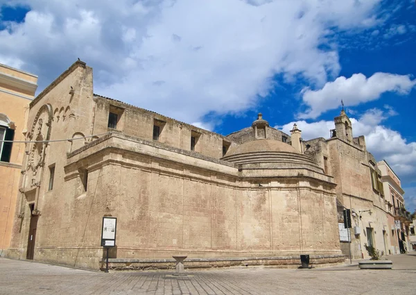 Iglesia de San Domenico. Matera. Apulia . — Foto de Stock
