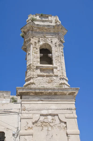 Kościół St. salvatore. monopoli. Apulia. — Zdjęcie stockowe