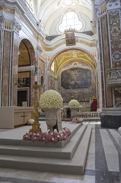 stock image Indoor Monopoli Cathedral. Apulia.