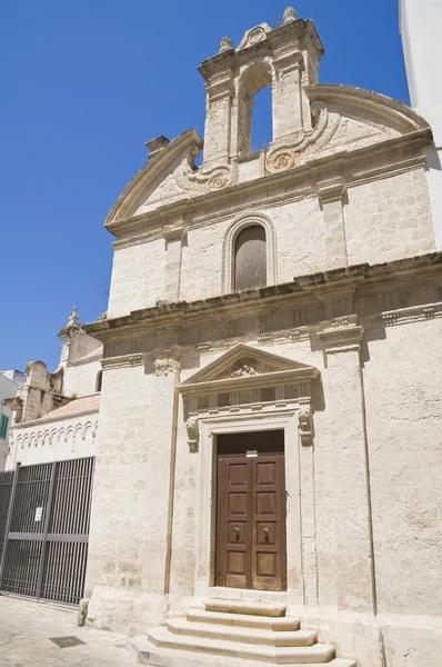 Kostel svatého Josefa. Monopoli. Apulie. — Stock fotografie