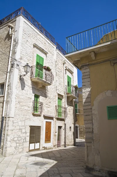 Alley in giovinazzo oldtown. Apulië. — Stockfoto