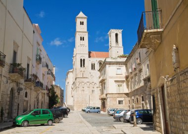 Katedral Meydanı. Giovinazzo. Apulia.