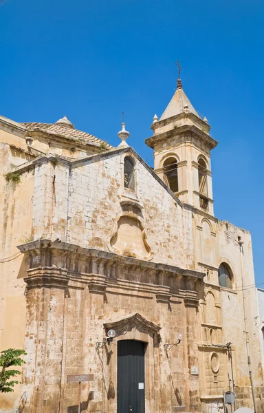 Palo del colle církve. Apulie. — Stock fotografie