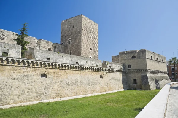 Norman swabian castle. bari. Apulia. — Stok fotoğraf