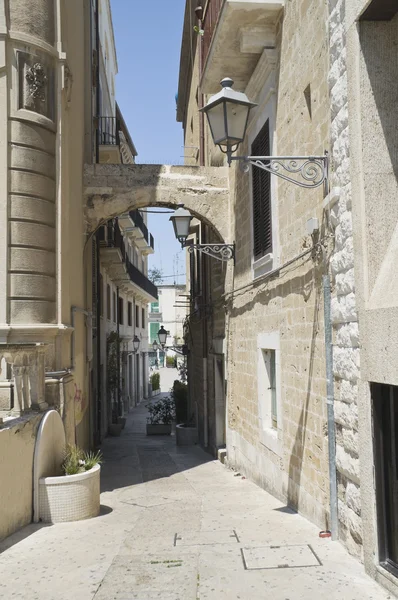Arco a Bari centro storico. La Puglia . — Foto Stock