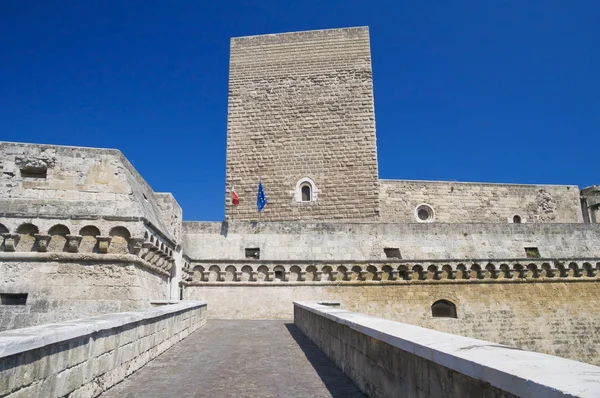 Norman swabian castle. bari. Apulia. — Stok fotoğraf