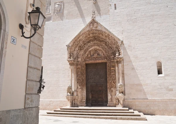 Cathedral Portal. Altamura. Apulia. — Stock Photo, Image