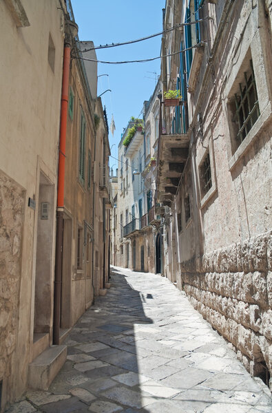 Alleyway in Altamura Oldtown. Apulia.