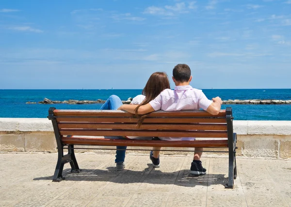 stock image Young couple.