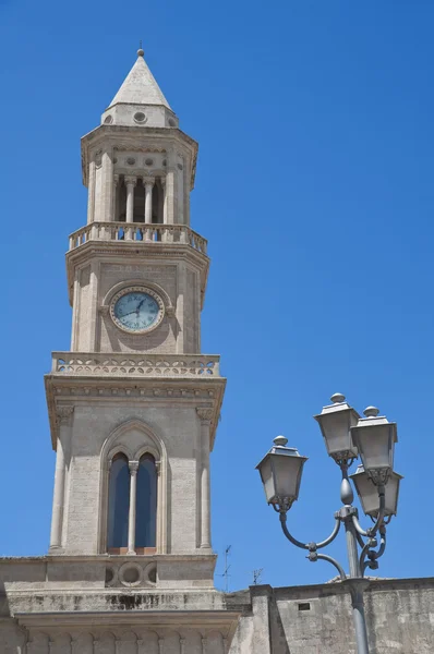 Občanská věžní hodiny. Altamura. Apulie. — Stock fotografie