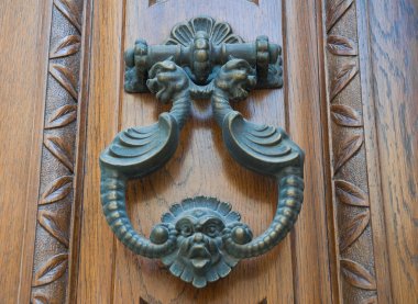 Doorknocker. clipart