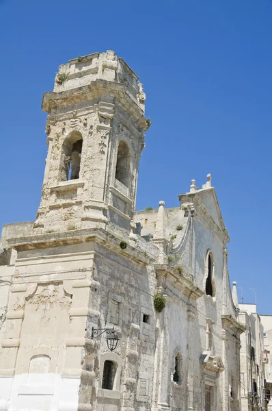 Kostel St. salvatore. Monopoli. Apulie. — Stock fotografie