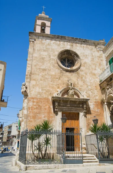 St. Maria kyrka. Giovinazzo. Apulien. — Stockfoto
