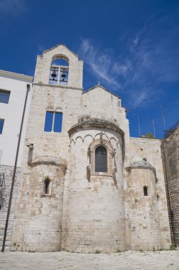 Knights Templar Church of Ognissanti. Trani. Apulia. clipart