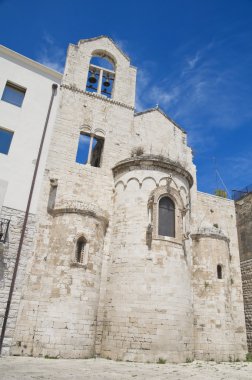 Knights templar ognissanti Kilisesi. Trani. Apulia.