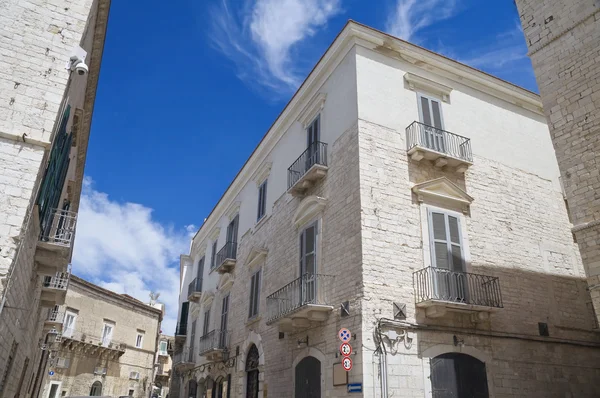 Historic palaces. Trani. Apulia. — Stock Photo, Image