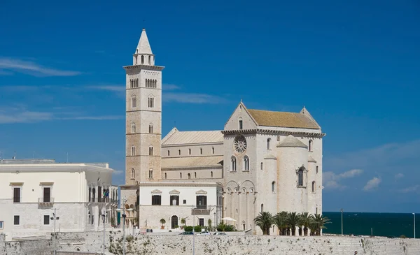 Katedra na morzu. Trani. Apulia. — Zdjęcie stockowe