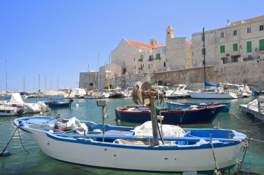 giovinazzo panoramik manzaralı. Apulia.