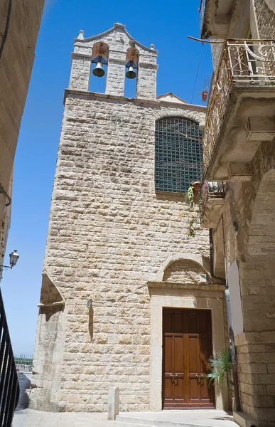 Madonna del Carmine Church. Giovinazzo. Apulia. — Stock Photo, Image