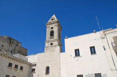 Belltower Aziz annunziata Kilisesi. bari. Apulia.