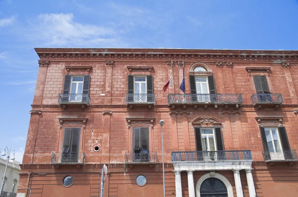 Historic palace. Bari. Apulia. — Stock Photo, Image