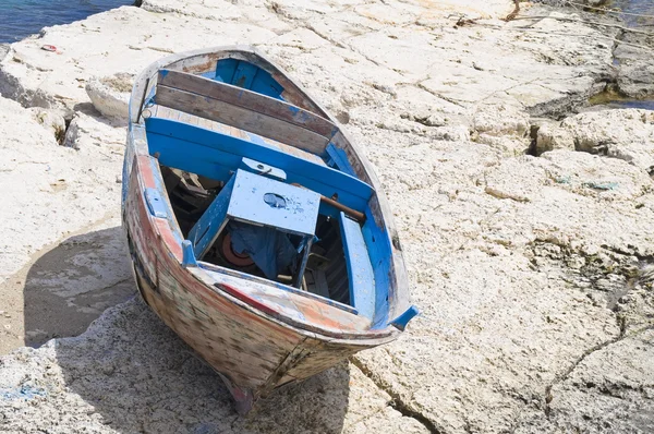 Abandoned boat. — Stock Photo, Image
