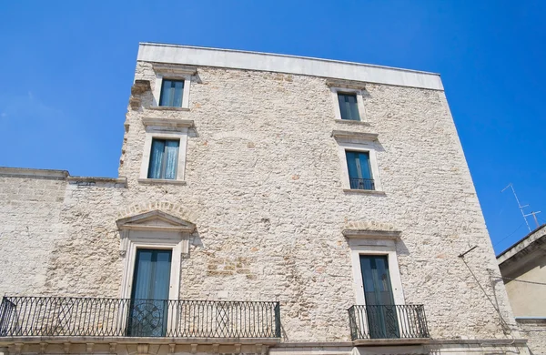 Palazzo. Palo del Colle. La Puglia . — Foto Stock