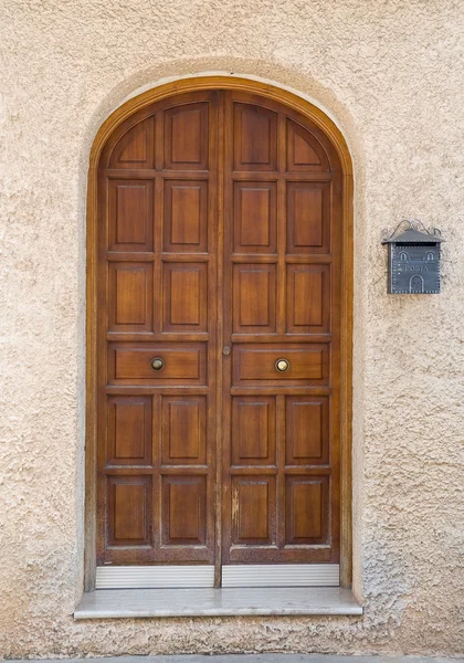 stock image Wooden door.