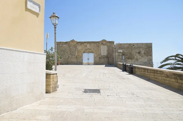 Aziz antonio abbot küçük fort. bari. Apulia. — Stok fotoğraf