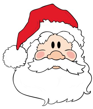 Father Christmas/Santa Claus. clipart