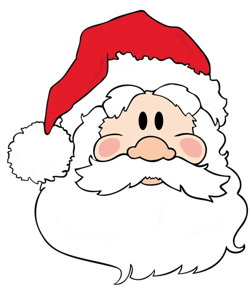 Father Christmas/Santa Claus. — Stock Vector
