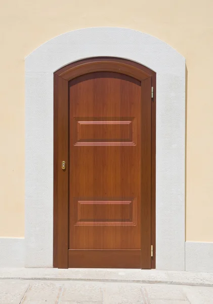 Drzwi drewniane. — Zdjęcie stockowe