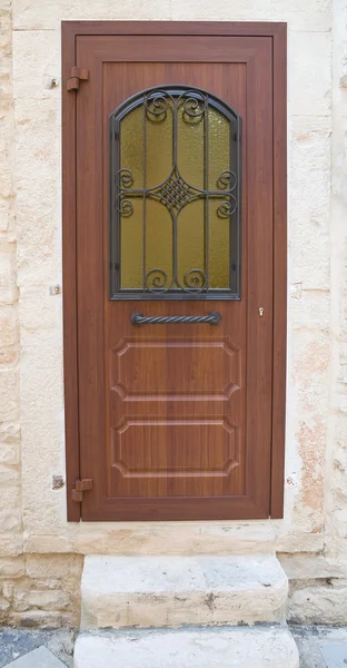 Drzwi drewniane. — Zdjęcie stockowe