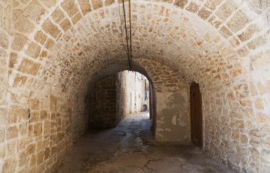 Bitetto oldtown arch. Apulia.