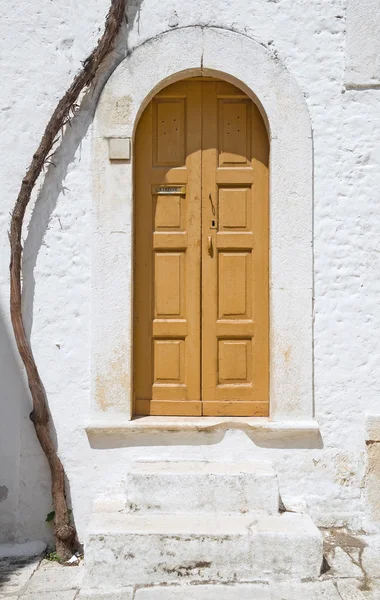 Porta in legno. — Foto Stock