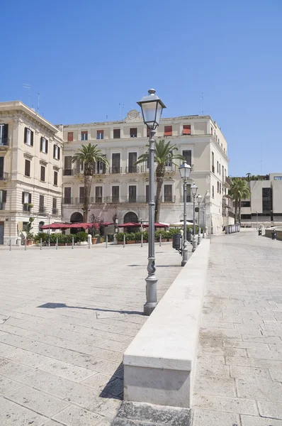 Ferrarese Square. Bari. Apulia. — Stock Photo, Image