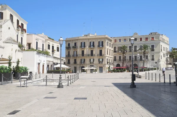 Ferrarese Meydanı. bari. Apulia. — Stok fotoğraf