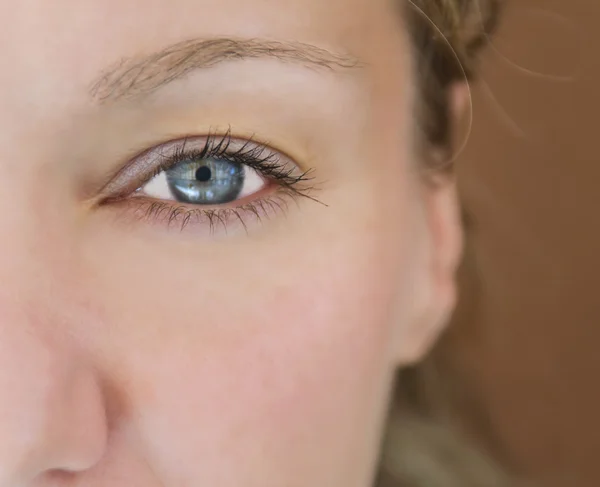 stock image Closeup shot of the woman'eye.