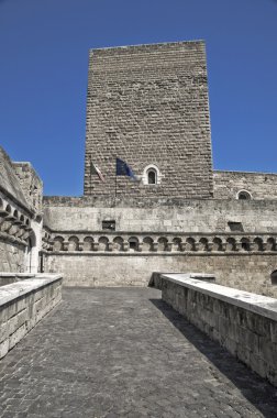 Norman swabian castle. bari. Apulia.