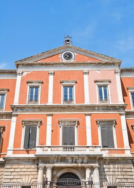 Palazzo del Seminario Episcopale. Molfetta. La Puglia . — Foto Stock