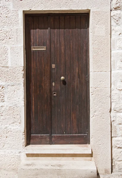 Porta de madeira. — Fotografia de Stock